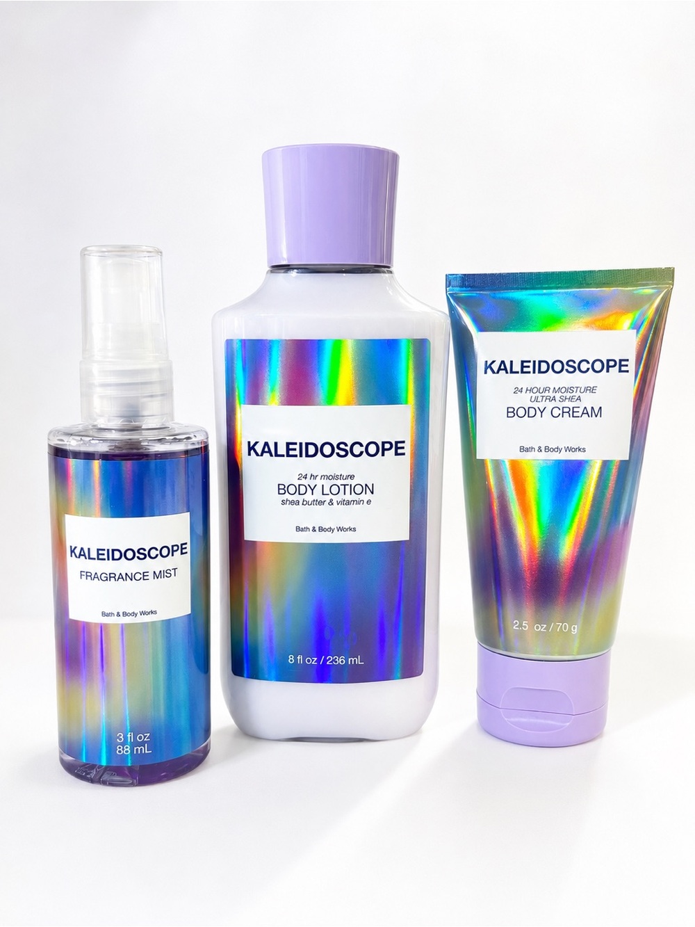 Bath & Body Works Kaleidoscope Body Care Set
